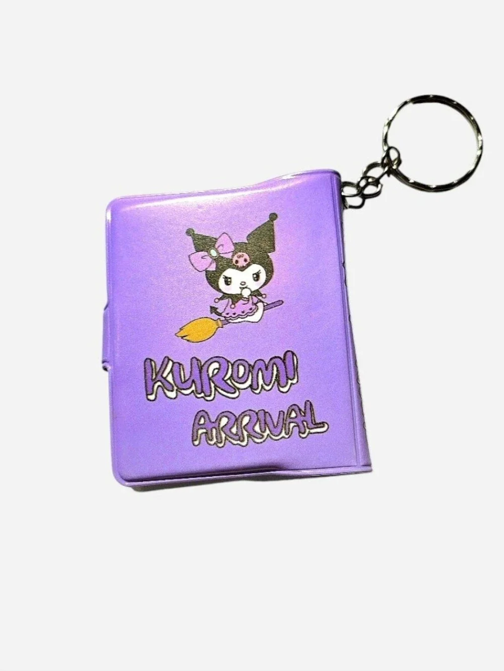 Kuromi Adorable Mini Notebook Keychain NWT/Sealed
